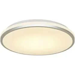 KHG LED-Deckenleuchte  weiß   ¦ weiß ¦ Maße (cm): H: 7  Ø: 39