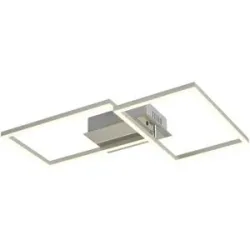 Meisterleuchten LED-Deckenleuchte  2-flammig chrom mit Fernbedienung   ¦ Maße