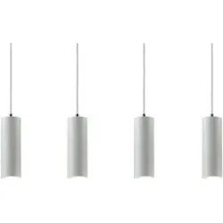 Trio Pendelleuchte  4-flammig  weiß   ¦ weiß ¦ Maße (cm): B: 75 H: 150 T: 9.0