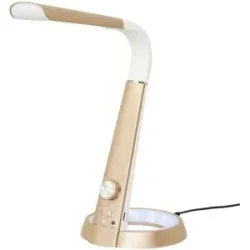 Meisterleuchten LED-Tischleuchte  1-flammig  weiß/rose´   ¦ weiß ¦ Maße (cm): B: