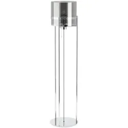 JOOP! Stehleuchte 1-flammig  Round Lights Chrome ¦ schwarz ¦ Maße (cm): H: 146