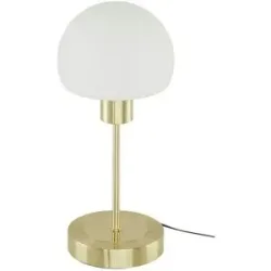 KHG LED-Tischleuchte  1-flammig  messingfarben mit Touchdimmer   ¦ gold ¦ Maße