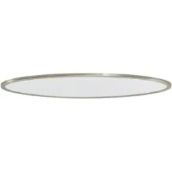 Meisterleuchten Smart Home-Deckenleuchte  oval   ¦ silber ¦ Maße (cm): B: 100 H: