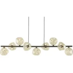 Höffner Pendelleuchte  Lava ¦ braun ¦ Maße (cm): B: 122 H: 138 T: 33.0
