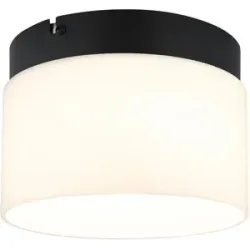 Globo Lighting Deckenleuchte   ¦ schwarz ¦ Maße (cm): H: 14  Ø: 20