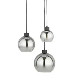 KHG Pendelleuchte   ¦ schwarz ¦ Maße (cm): H: 150  Ø: 50