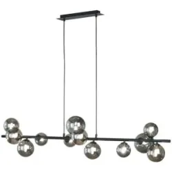 Fischer-Honsel Pendelleuchte   ¦ schwarz ¦ Maße (cm): B: 32,5 H: 150