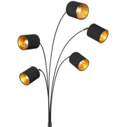 Globo Lighting Stehleuchte   ¦ schwarz ¦ Maße (cm): B: 70 H: 204