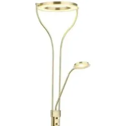Globo Lighting Deckenfluter   ¦ gold ¦ Maße (cm): B: 30 H: 194