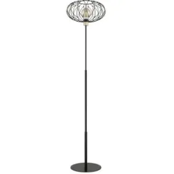Globo Lighting Stehleuchte   ¦ schwarz ¦ Maße (cm): H: 162  Ø: 40
