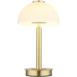 Globo Lighting Tischleuchte   ¦ gold ¦ Maße (cm): H: 31,5  Ø: 18