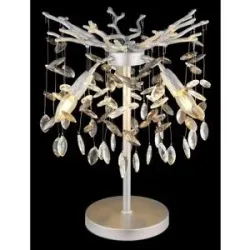 Globo Lighting Tischleuchte   ¦ grau ¦ Maße (cm): H: 50  Ø: 36