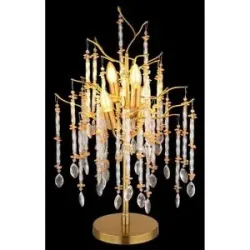 Globo Lighting Tischleuchte   ¦ gold ¦ Maße (cm): H: 67  Ø: 41
