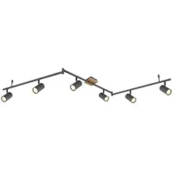 Globo Lighting Strahler   ¦ grau ¦ Maße (cm): B: 10 H: 18,5