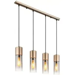 Globo Lighting Hängeleuchte   ¦ braun ¦ Maße (cm): B: 9 H: 156