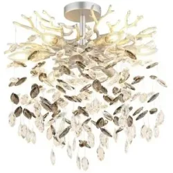 Globo Lighting Deckenleuchte   ¦ grau ¦ Maße (cm): H: 54  Ø: 50
