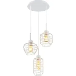 Globo Lighting Hängeleuchte   ¦ weiß ¦ Maße (cm): H: 120  Ø: 37.5