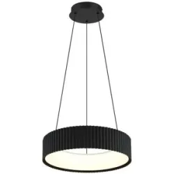 Globo Lighting Hängeleuchte   ¦ schwarz ¦ Maße (cm): H: 120  Ø: 46