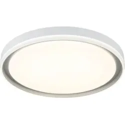 Globo Lighting Deckenleuchte   ¦ weiß ¦ Maße (cm): H: 8  Ø: 50