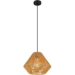 Globo Lighting Hängeleuchte   ¦ schwarz ¦ Maße (cm): H: 120  Ø: 35