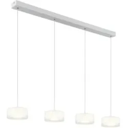 Globo Lighting Hängeleuchte   ¦ weiß ¦ Maße (cm): B: 15 H: 150