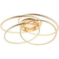 Globo Lighting Deckenleuchte   ¦ gold ¦ Maße (cm): H: 21  Ø: 85