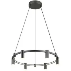 Globo Lighting Hängeleuchte   ¦ schwarz ¦ Maße (cm): H: 120  Ø: 62