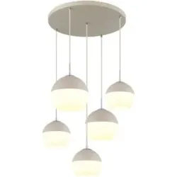Globo Lighting Hängeleuchte   ¦ braun ¦ Maße (cm): H: 120  Ø: 57