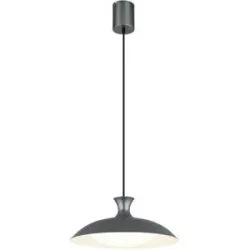 Globo Lighting Hängeleuchte   ¦ grau ¦ Maße (cm): H: 150  Ø: 40