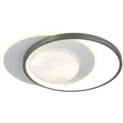 Globo Lighting Deckenleuchte   ¦ schwarz ¦ Maße (cm): B: 30 H: 8,3