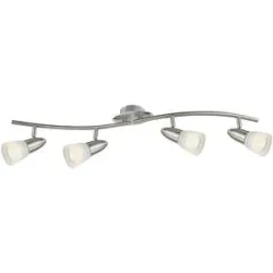 Globo Lighting LED Strahler   ¦ silber ¦ Maße (cm): B: 16,5 H: 16