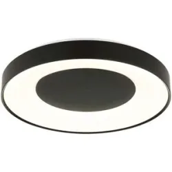 Globo Lighting Deckenleuchte   ¦ weiß ¦ Maße (cm): H: 7,7  Ø: 49.2