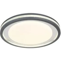 Globo Lighting Deckenleuchte   ¦ weiß ¦ Maße (cm): H: 6,7  Ø: 47.8