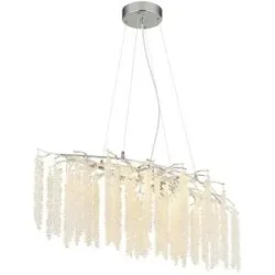 Globo Lighting Luster   ¦ silber ¦ Maße (cm): B: 40 H: 120