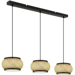 Globo Lighting Hängeleuchte   ¦ schwarz ¦ Maße (cm): B: 22 H: 120