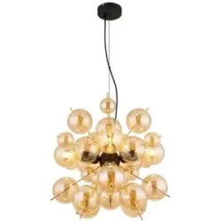 Globo Lighting Hängeleuchte   ¦ schwarz ¦ Maße (cm): H: 120  Ø: 51.5