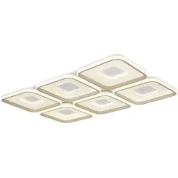 Globo Lighting Deckenleuchte   ¦ weiß ¦ Maße (cm): B: 67 H: 7,8