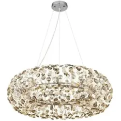 Globo Lighting Luster   ¦ silber ¦ Maße (cm): H: 150  Ø: 80