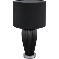 Globo Lighting Tischleuchte   ¦ schwarz ¦ Maße (cm): H: 59  Ø: 35