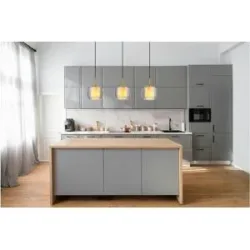 Globo Lighting Hängeleuchte   ¦ schwarz ¦ Maße (cm): B: 21 H: 150