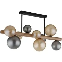 Globo Lighting Deckenleuchte   ¦ schwarz ¦ Maße (cm): B: 29 H: 45