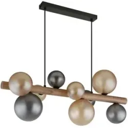 Globo Lighting Hängeleuchte   ¦ schwarz ¦ Maße (cm): B: 29 H: 150