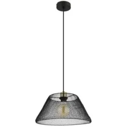 Globo Lighting Hängeleuchte   ¦ schwarz ¦ Maße (cm): H: 120  Ø: 36