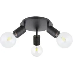 Globo Lighting Strahler   ¦ schwarz ¦ Maße (cm): H: 16  Ø: 28