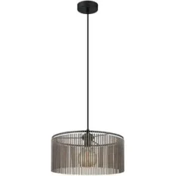 Globo Lighting Hängeleuchte   ¦ schwarz ¦ Maße (cm): H: 135  Ø: 35
