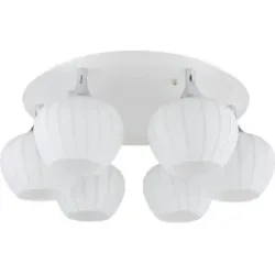 Globo Lighting Deckenleuchte   ¦ weiß ¦ Maße (cm): H: 25,5  Ø: 65