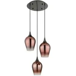Globo Lighting Hängeleuchte   ¦ schwarz ¦ Maße (cm): H: 120  Ø: 45