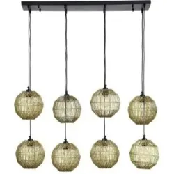 Globo Lighting Hängeleuchte   ¦ gold ¦ Maße (cm): B: 24 H: 140