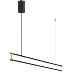 Globo Lighting Hängeleuchte   ¦ schwarz ¦ Maße (cm): B: 9 H: 150