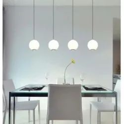 Globo Lighting Hängeleuchte   ¦ grau ¦ Maße (cm): B: 15 H: 150